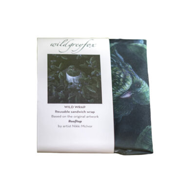 Reusable lunch wrap Kereru